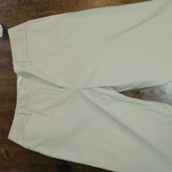 NWT Talbot's Boot Cut Cotton Blend Vintage Khaki Pants  8 - Picture 2 of 7